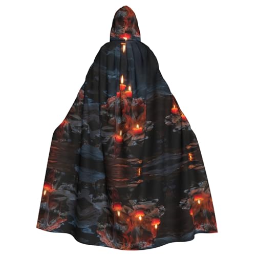 LMNUDS Stones Candles Unisex Mysterious Renaissance Hooded Robe Cloak Halloween Christmas Cosplay Costume Party Cape Adult Cloak LMNUDS Stones Candles Unisex Mysterious Renaissance Hooded Robe Cloak Halloween Christmas Cosplay Costume Party Cape Adult Cloak von LMNUDS