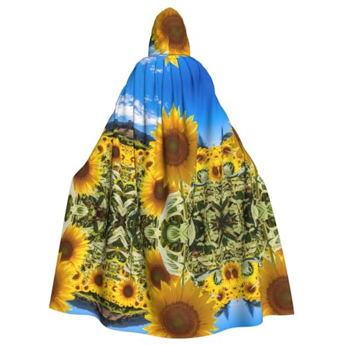 LMNUDS The Most Beautiful Sunflower Unisex Mysterious Renaissance Hooded Robe Cloak Halloween Christmas Cosplay Costume Party Cape Adult Cloak LMNUDS The Most Beautiful Sunflower Unisex Mysterious Renaissance Hooded Robe Cloak Halloween Christmas Cosplay Costume Party Cape Adult Cloak von LMNUDS