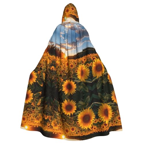 LMNUDS The Most Beautiful Sunflower Unisex Mysterious Renaissance Hooded Robe Cloak Halloween Christmas Cosplay Costume Party Cape Adult Cloak LMNUDS The Most Beautiful Sunflower Unisex Mysterious Renaissance Hooded Robe Cloak Halloween Christmas Cosplay Costume Party Cape Adult Cloak von LMNUDS
