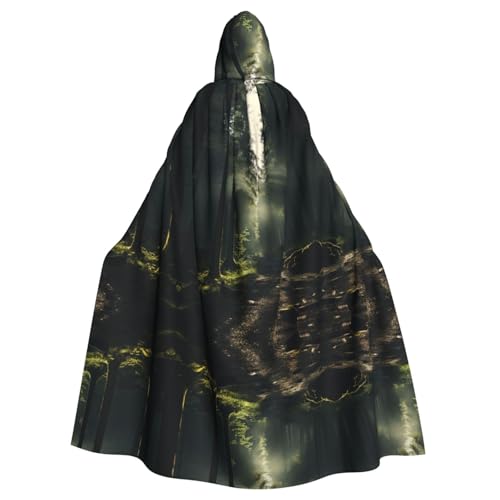 LMNUDS Trees And Animals Unisex Mysterious Renaissance Hooded Robe Cloak Halloween Christmas Cosplay Costume Party Cape Adult Cloak LMNUDS Trees And Animals Unisex Mysterious Renaissance Hooded Robe Cloak Halloween Christmas Cosplay Costume Party Cape Adult Cloak von LMNUDS