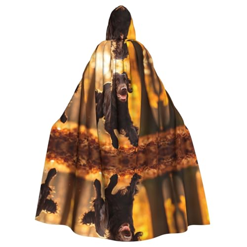 LMNUDS Trotting Bademantel mit Kapuze, flach beschichtet, Motiv: Retrievers Pfote, Unisex, geheimnisvolle Renaissance, Halloween, Weihnachten, Cosplay, Kostüm, Party, Umhang für Erwachsene LMNUDS Trotting Bademantel mit Kapuze, flach beschichtet, Motiv: Retrievers Pfote, Unisex, geheimnisvolle Renaissance, Halloween, Weihnachten, Cosplay, Kostüm, Party, Umhang für Erwachsene von LMNUDS