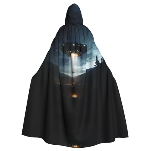 LMNUDS Ufo At Night Unisex Mysterious Renaissance Hooded Robe Cloak Halloween Christmas Cosplay Costume Party Cape Adult Cloak LMNUDS Ufo At Night Unisex Mysterious Renaissance Hooded Robe Cloak Halloween Christmas Cosplay Costume Party Cape Adult Cloak von LMNUDS