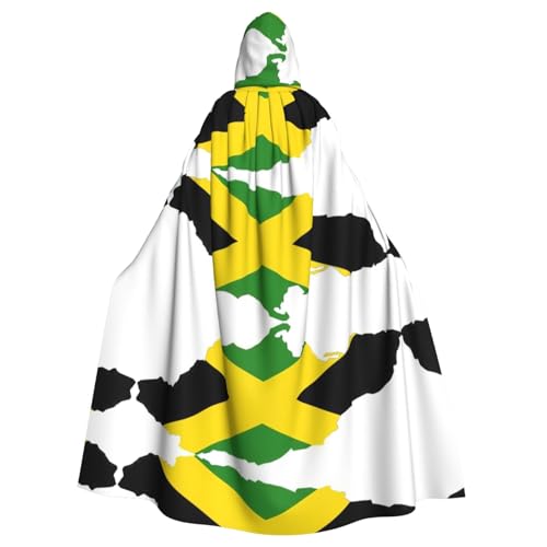 LMNUDS Umhang mit Jamaika-Flagge, Unisex, geheimnisvolle Renaissance, Kapuzenmantel, Umhang, Halloween, Weihnachten, Cosplay, Kostüm, Party, Umhang für Erwachsene LMNUDS Umhang mit Jamaika-Flagge, Unisex, geheimnisvolle Renaissance, Kapuzenmantel, Umhang, Halloween, Weihnachten, Cosplay, Kostüm, Party, Umhang für Erwachsene von LMNUDS