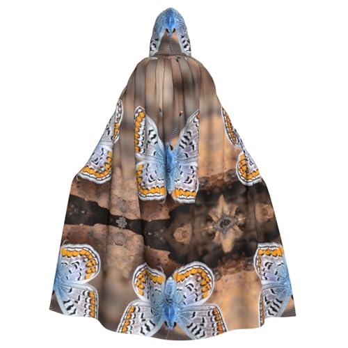 LMNUDS Umhang mit Kapuze, Unisex, geheimnisvolle Renaissance, mit Kapuze, für Halloween, Weihnachten, Cosplay, Party, Umhang für Erwachsene, Grau / Blaugrün LMNUDS Umhang mit Kapuze, Unisex, geheimnisvolle Renaissance, mit Kapuze, für Halloween, Weihnachten, Cosplay, Party, Umhang für Erwachsene, Grau / Blaugrün von LMNUDS