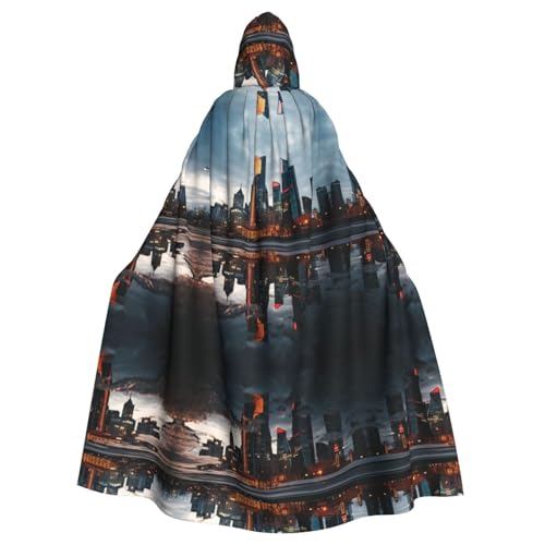 LMNUDS Umhang mit Kapuze für Erwachsene, Motiv: berühmtes Stadtbild, geheimnisvolle Renaissance, Halloween, Weihnachten, Cosplay, Kostüm, Party, Umhang für Erwachsene LMNUDS Umhang mit Kapuze für Erwachsene, Motiv: berühmtes Stadtbild, geheimnisvolle Renaissance, Halloween, Weihnachten, Cosplay, Kostüm, Party, Umhang für Erwachsene von LMNUDS