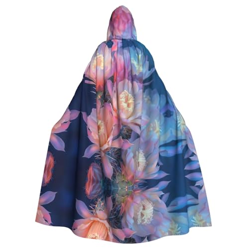 LMNUDS Umhang mit Kapuze und Kaktusblüte, Unisex, geheimnisvolle Renaissance, Halloween, Weihnachten, Cosplay, Kostüm, Party, Umhang für Erwachsene LMNUDS Umhang mit Kapuze und Kaktusblüte, Unisex, geheimnisvolle Renaissance, Halloween, Weihnachten, Cosplay, Kostüm, Party, Umhang für Erwachsene von LMNUDS
