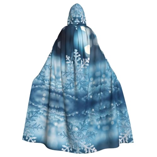 LMNUDS Umhang mit Kapuze und Schneeflocke, Unisex, geheimnisvolle Renaissance, für Halloween, Weihnachten, Cosplay, Kostüm, Party, Umhang für Erwachsene LMNUDS Umhang mit Kapuze und Schneeflocke, Unisex, geheimnisvolle Renaissance, für Halloween, Weihnachten, Cosplay, Kostüm, Party, Umhang für Erwachsene von LMNUDS
