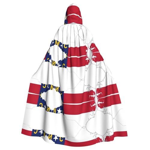 LMNUDS Umhang mit Kapuze von North Carolina, Unisex, geheimnisvolle Renaissance-Flagge, Umhang, Halloween, Weihnachten, Cosplay, Kostüm, Party, Umhang für Erwachsene LMNUDS Umhang mit Kapuze von North Carolina, Unisex, geheimnisvolle Renaissance-Flagge, Umhang, Halloween, Weihnachten, Cosplay, Kostüm, Party, Umhang für Erwachsene von LMNUDS
