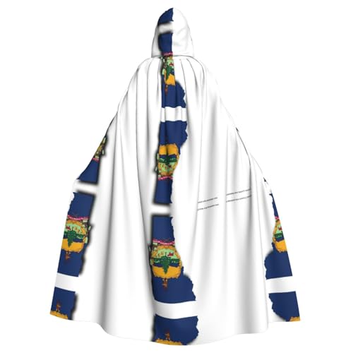 LMNUDS Umhang mit Kapuze von Vermont mit Flagge, Unisex, geheimnisvolle Renaissance, Umhang, Halloween, Weihnachten, Cosplay, Kostüm, Party, Umhang für Erwachsene LMNUDS Umhang mit Kapuze von Vermont mit Flagge, Unisex, geheimnisvolle Renaissance, Umhang, Halloween, Weihnachten, Cosplay, Kostüm, Party, Umhang für Erwachsene von LMNUDS