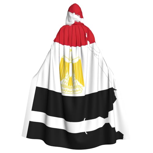 LMNUDS Umhang mit ägyptischer Flagge, Unisex, geheimnisvolle Renaissance, Kapuzenmantel, Umhang, Halloween, Weihnachten, Cosplay, Kostüm, Party, Umhang für Erwachsene LMNUDS Umhang mit ägyptischer Flagge, Unisex, geheimnisvolle Renaissance, Kapuzenmantel, Umhang, Halloween, Weihnachten, Cosplay, Kostüm, Party, Umhang für Erwachsene von LMNUDS