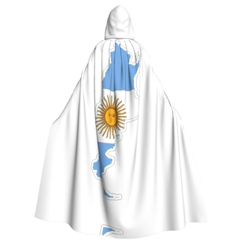 LMNUDS Umhang mit argentinischer Flagge, Unisex, geheimnisvolle Renaissance, Kapuzenmantel, Umhang, Halloween, Weihnachten, Cosplay, Kostüm, Party, Umhang für Erwachsene LMNUDS Umhang mit argentinischer Flagge, Unisex, geheimnisvolle Renaissance, Kapuzenmantel, Umhang, Halloween, Weihnachten, Cosplay, Kostüm, Party, Umhang für Erwachsene von LMNUDS