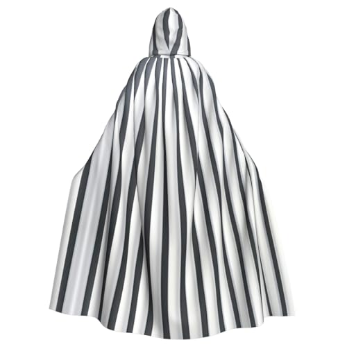 LMNUDS Vertikale Streifen, Unisex, geheimnisvolle Renaissance, Kapuzenmantel, Umhang, Halloween, Weihnachten, Cosplay, Kostüm, Party, Umhang für Erwachsene LMNUDS Vertikale Streifen, Unisex, geheimnisvolle Renaissance, Kapuzenmantel, Umhang, Halloween, Weihnachten, Cosplay, Kostüm, Party, Umhang für Erwachsene von LMNUDS