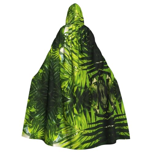 Umhang mit tropischen Palmenblättern, Unisex, geheimnisvolle Renaissance, Kapuzenmantel, Umhang, Halloween, Weihnachten, Cosplay, Kostüm, Party, Umhang für Erwachsene Umhang mit tropischen Palmenblättern, Unisex, geheimnisvolle Renaissance, Kapuzenmantel, Umhang, Halloween, Weihnachten, Cosplay, Kostüm, Party, Umhang für Erwachsene von LMNUDS