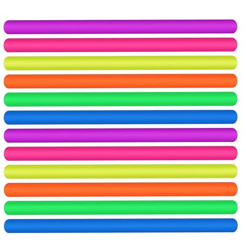 LMOGWL 12-teiliges mehrfarbiges Sensory Stretch Rope, 24cm Sensory Fingertip Stretch Toys, hilft die Auswirkungen von ADHS, OCD, Autismus, Stress und Angst-induziertem Zappeln(6 Farben) LMOGWL 12-teiliges mehrfarbiges Sensory Stretch Rope, 24cm Sensory Fingertip Stretch Toys, hilft die Auswirkungen von ADHS, OCD, Autismus, Stress und Angst-induziertem Zappeln(6 Farben) von LMOGWL