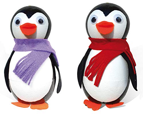 Bastel-Set Pinguine, 10 Stück von LMS GmbH