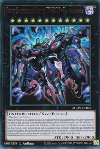 AGOV-DE042 - Super-Sternenschlächter TY-PHON - Himmelskrise - Ultra Rare - 1. Auflage - DEUTSCH - Age of Overlord - mit LMS Trading Fieldcenter-Karte Yugioh AGOV-DE042 - Super-Sternenschlächter TY-PHON - Himmelskrise - Ultra Rare - 1. Auflage - DEUTSCH - Age of Overlord - mit LMS Trading Fieldcenter-Karte Yugioh von LMS Trading
