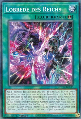 AGOV-DE053 - Lobrede des Reichs - Common - 1. Auflage - DEUTSCH - Age of Overlord - mit LMS Trading Fieldcenter-Karte Yugioh AGOV-DE053 - Lobrede des Reichs - Common - 1. Auflage - DEUTSCH - Age of Overlord - mit LMS Trading Fieldcenter-Karte Yugioh von LMS Trading