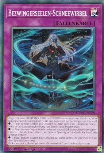 AGOV-DE078 - Bezwingerseelen-Schneewirbel - Common - 1. Auflage - DEUTSCH - Age of Overlord - mit LMS Trading Fieldcenter-Karte Yugioh von LMS Trading