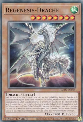 ALIN-DE015 - Regenesis-Drache - Common - Deutsch - 1. Auflage - Alliance Insight -mit LMS Trading Fieldcenter-Karte Yugioh ALIN-DE015 - Regenesis-Drache - Common - Deutsch - 1. Auflage - Alliance Insight -mit LMS Trading Fieldcenter-Karte Yugioh von LMS Trading