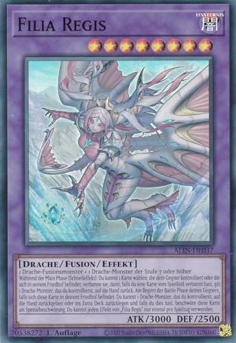ALIN-DE037 - Filia Regis - Super Rare - Deutsch - 1. Auflage - Alliance Insight -mit LMS Trading Fieldcenter-Karte Yugioh ALIN-DE037 - Filia Regis - Super Rare - Deutsch - 1. Auflage - Alliance Insight -mit LMS Trading Fieldcenter-Karte Yugioh von LMS Trading
