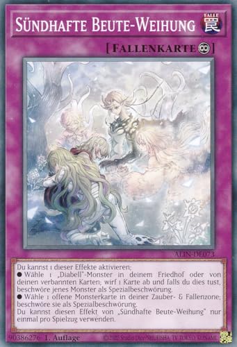 ALIN-DE073 - Südhafte Beute-Weihung - Common - Deutsch - 1. Auflage - Alliance Insight -mit LMS Trading Fieldcenter-Karte Yugioh von LMS Trading
