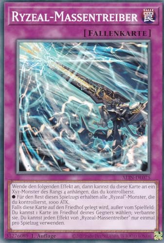 ALIN-DE075 - Ryzeal-Massentreiber - Common - Deutsch - 1. Auflage - Alliance Insight -mit LMS Trading Fieldcenter-Karte Yugioh ALIN-DE075 - Ryzeal-Massentreiber - Common - Deutsch - 1. Auflage - Alliance Insight -mit LMS Trading Fieldcenter-Karte Yugioh von LMS Trading