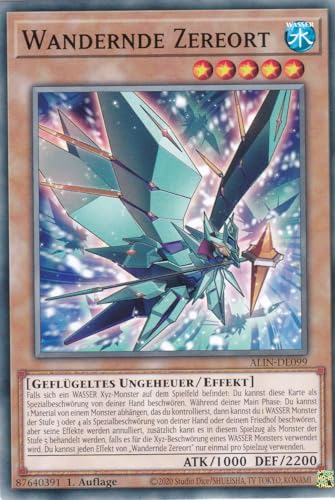 ALIN-DE099 - Wandernde Zereort - Common - Deutsch - 1. Auflage - Alliance Insight -mit LMS Trading Fieldcenter-Karte Yugioh von LMS Trading