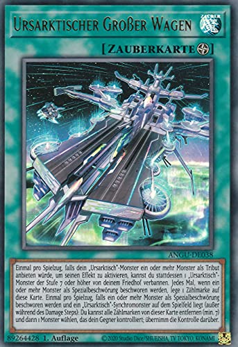 ANGU-DE038 - Ursarktischer Großer Wagen - Ultra Rare - 1. Auflage - DEUTSCH - Ancient Guardians - mit LMS Trading Fieldcenter-Karte Yugioh ANGU-DE038 - Ursarktischer Großer Wagen - Ultra Rare - 1. Auflage - DEUTSCH - Ancient Guardians - mit LMS Trading Fieldcenter-Karte Yugioh von LMS Trading