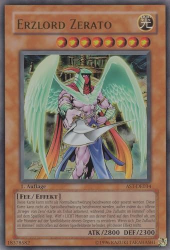 AST-DE034 - Erzlord Zerato - Ultra Rare - Deutsch - Ancient Sanctuary - mit LMS Trading Fieldcenter-Karte Yugioh AST-DE034 - Erzlord Zerato - Ultra Rare - Deutsch - Ancient Sanctuary - mit LMS Trading Fieldcenter-Karte Yugioh von LMS Trading