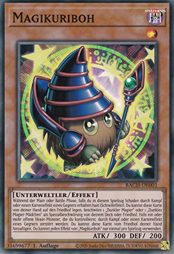 BACH-DE001 - Magikuriboh - Super Rare - 1. Auflage - Deutsch - Battle of Chaos - mit LMS Trading Fieldcenter-Karte Yugioh von LMS Trading