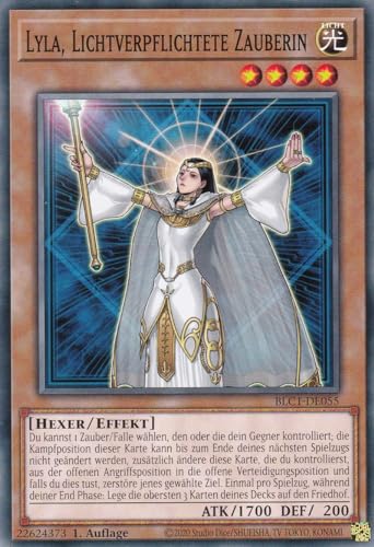 BLC1-DE055 - Lyla, Lichtverpflichtete Zauberin - Common - 1. Auflage - DEUTSCH - Battles of Legends: Chapter 1 - mit LMS Trading Fieldcenter-Karte Yugioh BLC1-DE055 - Lyla, Lichtverpflichtete Zauberin - Common - 1. Auflage - DEUTSCH - Battles of Legends: Chapter 1 - mit LMS Trading Fieldcenter-Karte Yugioh von LMS Trading