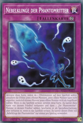 BLC1-DE117 - Nebelklinge der Phantomritter - Common - 1. Auflage - DEUTSCH - Battles of Legends: Chapter 1 - mit LMS Trading Fieldcenter-Karte Yugioh von LMS Trading
