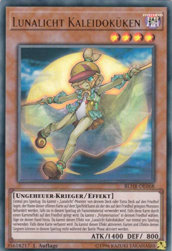 BLHR-DE068 - Lunalicht Kaleidoküken - Ultra Rare - 1. Auflage - Deutsch - Battle of Legend: Heros Revenge - mit LMS Trading Fieldcenter-Karte Yugioh von LMS Trading