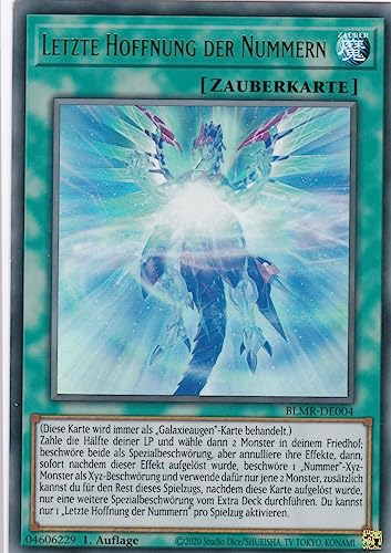 BLMR-DE004 - Letzte Hoffnung der Nummern - Ultra Rare - 1. Auflage - Deutsch - Battles of Legend: Monstrous Revenge - mit LMS Trading Fieldcenter-Karte Yugioh BLMR-DE004 - Letzte Hoffnung der Nummern - Ultra Rare - 1. Auflage - Deutsch - Battles of Legend: Monstrous Revenge - mit LMS Trading Fieldcenter-Karte Yugioh von LMS Trading