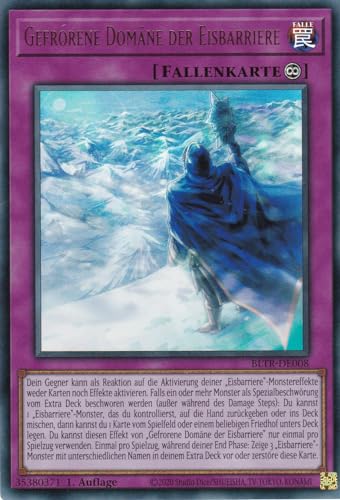 BLTR-DE008 - Gefrorener Domäne der Eisbarriere - Ultra Rare - Deutsch - Battles of Legend: Terminal Revenge - mit LMS Trading Fieldcenter-Karte Yugioh BLTR-DE008 - Gefrorener Domäne der Eisbarriere - Ultra Rare - Deutsch - Battles of Legend: Terminal Revenge - mit LMS Trading Fieldcenter-Karte Yugioh von LMS Trading