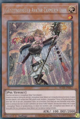 BLTR-DE017 - Geisterungeheuer-Avatar-Zähmerin Lara - Secret Rare - Deutsch - Battles of Legend: Terminal Revenge - mit LMS Trading Fieldcenter-Karte Yugioh BLTR-DE017 - Geisterungeheuer-Avatar-Zähmerin Lara - Secret Rare - Deutsch - Battles of Legend: Terminal Revenge - mit LMS Trading Fieldcenter-Karte Yugioh von LMS Trading