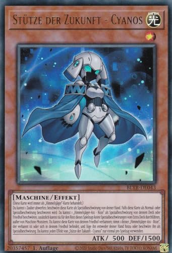 BLTR-DE043 - Stütze der Zukunft Cyanos - Ultra Rare - Deutsch - Battles of Legend: Terminal Revenge - mit LMS Trading Fieldcenter-Karte Yugioh BLTR-DE043 - Stütze der Zukunft Cyanos - Ultra Rare - Deutsch - Battles of Legend: Terminal Revenge - mit LMS Trading Fieldcenter-Karte Yugioh von LMS Trading