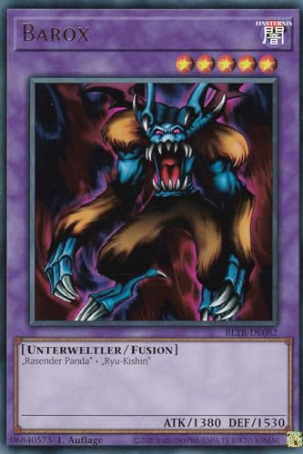 BLTR-DE082 - Barox - Ultra Rare - Deutsch - Battles of Legend: Terminal Revenge - mit LMS Trading Fieldcenter-Karte Yugioh von LMS Trading