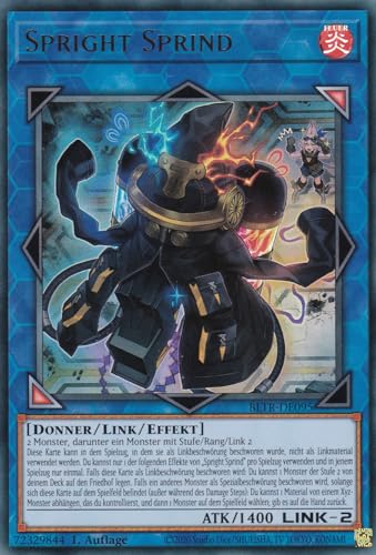 BLTR-DE095 - Spright Sprind - Ultra Rare - Deutsch - Battles of Legend: Terminal Revenge - mit LMS Trading Fieldcenter-Karte Yugioh BLTR-DE095 - Spright Sprind - Ultra Rare - Deutsch - Battles of Legend: Terminal Revenge - mit LMS Trading Fieldcenter-Karte Yugioh von LMS Trading