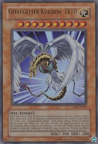 CRV-DE005 - Geflügelter Kuriboh LV10 - Ultra Rare - Deutsch - Cybernetic Revolution - mit LMS Trading Fieldcenter-Karte Yugioh CRV-DE005 - Geflügelter Kuriboh LV10 - Ultra Rare - Deutsch - Cybernetic Revolution - mit LMS Trading Fieldcenter-Karte Yugioh von LMS Trading