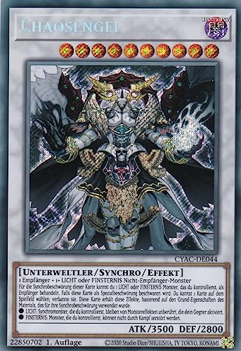 CYAC-DE044 - Chaosengel - Secret Rare - 1. Auflage - Deutsch - Cyberstorm Access - mit LMS Trading Fieldcenter-Karte Yugioh CYAC-DE044 - Chaosengel - Secret Rare - 1. Auflage - Deutsch - Cyberstorm Access - mit LMS Trading Fieldcenter-Karte Yugioh von LMS Trading