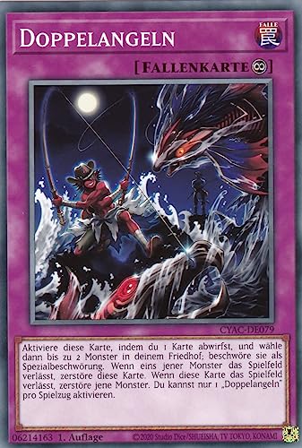 CYAC-DE079 - Doppelangeln - Common - 1. Auflage - Deutsch - Cyberstorm Access - mit LMS Trading Fieldcenter-Karte Yugioh von LMS Trading