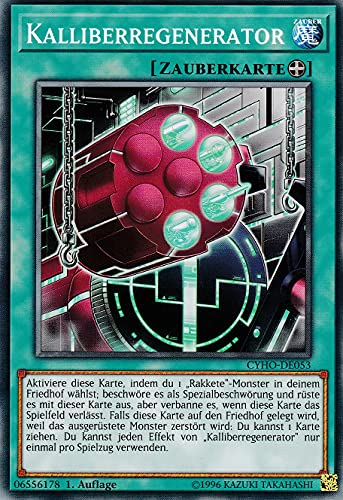 CYHO-DE053 - Kalliberregenerator - Common - 1. Auflage - DEUTSCH - Cybernetic Horizon - mit LMS Trading Fieldcenter-Karte Yugioh von LMS Trading