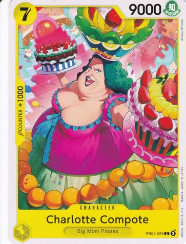 Charlotte Compote (EB01-055) - Common - Memorial Collection - One Piece Card Game - Einzelkarte - mit LMS Trading Grußkarte von LMS Trading