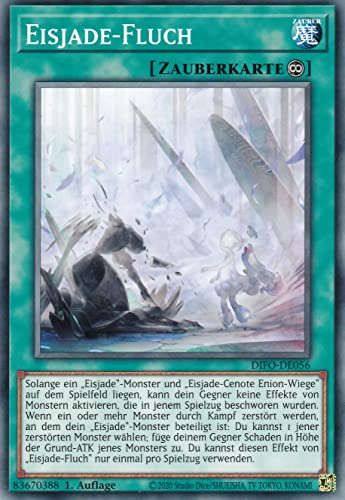 DIFO-DE056 - Eisjade-Fluch - Common - 1. Auflage - Deutsch - Dimension Force - mit LMS Trading Fieldcenter-Karte Yugioh DIFO-DE056 - Eisjade-Fluch - Common - 1. Auflage - Deutsch - Dimension Force - mit LMS Trading Fieldcenter-Karte Yugioh von LMS Trading