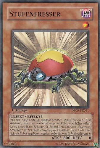 DP09-DE011 - Stufenfresser - Common - Deutsch - Duelist Pack: Yusei Fudo 2 - mit LMS Trading Fieldcenter-Karte Yugioh DP09-DE011 - Stufenfresser - Common - Deutsch - Duelist Pack: Yusei Fudo 2 - mit LMS Trading Fieldcenter-Karte Yugioh von LMS Trading