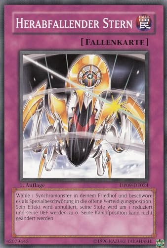 DP09-DE024 - Herabfallender Stern - Common - Deutsch - Duelist Pack: Yusei Fudo 2 - mit LMS Trading Fieldcenter-Karte Yugioh DP09-DE024 - Herabfallender Stern - Common - Deutsch - Duelist Pack: Yusei Fudo 2 - mit LMS Trading Fieldcenter-Karte Yugioh von LMS Trading