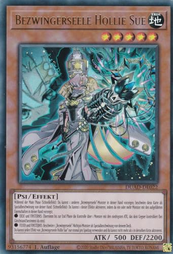 DUAD-DE022 - Bezwingerseeele Hollie Sue - Ultra Rare - Deutsch - 1. Auflage - Duelist's Advance -mit LMS Trading Fieldcenter-Karte Yugioh DUAD-DE022 - Bezwingerseeele Hollie Sue - Ultra Rare - Deutsch - 1. Auflage - Duelist's Advance -mit LMS Trading Fieldcenter-Karte Yugioh von LMS Trading
