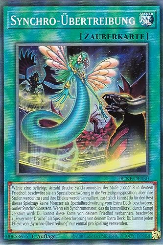 DUNE-DE050 - Synchro-Übertreibung - Common - 1. Auflage - Deutsch - Duelist Nexus - mit LMS Trading Fieldcenter-Karte Yugioh von LMS Trading