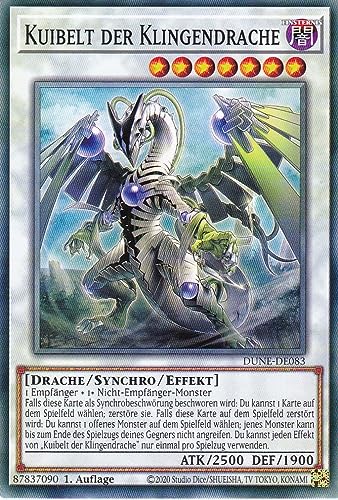 DUNE-DE083 - Kuibelt der Klingendrache - Common - 1. Auflage - Deutsch - Duelist Nexus - mit LMS Trading Fieldcenter-Karte Yugioh DUNE-DE083 - Kuibelt der Klingendrache - Common - 1. Auflage - Deutsch - Duelist Nexus - mit LMS Trading Fieldcenter-Karte Yugioh von LMS Trading